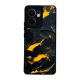 BG AKSESUAR Oppo Reno 13F ile Uyumlu Kılıf, 3D Görsel Baskı, Siyah, Yumuşak Silikon, Şok Emici