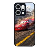 BG AKSESUAR Oppo Reno 14 ile Uyumlu Şimşek McQueen Tasarımlı Glossy Premium Kılıf