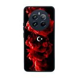 BG AKSESUAR Realme 12 ile Uyumlu Mat Siyah Kılıf, Türk Bayrağı Baskılı, Yumuşak Silikon, Koruyucu, Şok Emici