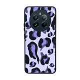BG AKSESUAR Realme 12 ile Uyumlu Pastel Leopar Desenli Mat Siyah Silikon Kılıf, Şok Emici Koruyucu Kapak