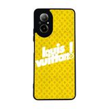 BG AKSESUAR Realme 12 Lite ile Uyumlu Kılıf, LouisVuitton Tasarım, Siyah, Yumuşak Silikon, Koruyucu, Şok Emici