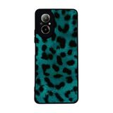 BG AKSESUAR Realme 12 Lite ile Uyumlu Leopar Desenli Siyah Kılıf, Yumuşak Silikon, Koruyucu, Şok Emici Kapak