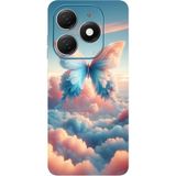 BG AKSESUAR Realme C63 ile Uyumlu Kamera Korumalı, HD Tam Kaplama Baskılı Kılıf, Kelebek6