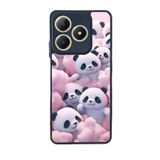 BG AKSESUAR Realme C63 ile Uyumlu Oyuncak Temalı, Mat Siyah, Yumuşak Silikon, Koruyucu, Şok Emici Kapak Kılıf