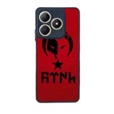 BG AKSESUAR Realme C63 Uyumlu Göktürkçe Türk Yazılı, Mat Siyah, Yumuşak Silikon, Koruyucu, Şok Emici Kapak Kılıf
