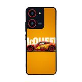 BG AKSESUAR Reeder S19 Max Pro S 108MP ile Uyumlu Şimşek McQueen Tasarımlı Glossy Premium Kılıf, Sarı-Siyah