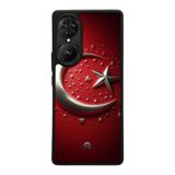 BG AKSESUAR Reeder S19 Max Pro S Edge ile Uyumlu Bayrak Figürlü, Mat Siyah, Yumuşak Silikon, Şok Emici Telefon Kılıfı