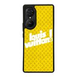 BG AKSESUAR Reeder S19 Max Pro S EDGE ile Uyumlu LouisVuitton Desenli Siyah Kılıf, Yumuşak Silikon, Şok Emici