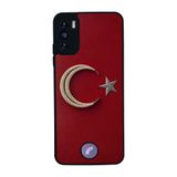 BG AKSESUAR Reeder S19 Max Pro S ile Uyumlu Bayrak Figürlü, Mat Siyah, Yumuşak Silikon, Şok Emici Telefon Kılıfı