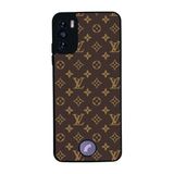 BG AKSESUAR Reeder S19 Max Pro S ile Uyumlu Kılıf, LouisVuitton Desenli, Siyah, Yumuşak Silikon, Koruyucu, Şok Emici
