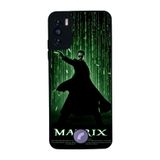 BG AKSESUAR Reeder S19 Max Pro S ile Uyumlu Matrix Tasarımlı Glossy Premium Telefon Kılıfı, Siyah