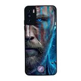 BG AKSESUAR Reeder S19 Max Pro S ile Uyumlu Thor Tasarımlı Glossy Premium Kılıf, Mavi