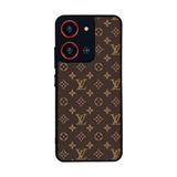 BG AKSESUAR Reeder S19 Max Pro S ZOOM ile Uyumlu LouisVuitton Desenli Mat Siyah Silikon Kılıf, Şok Emici Koruyucu Kapak