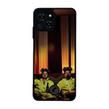 BG AKSESUAR Reeder S23 Pro Max ile Uyumlu Breaking Bad Tasarımlı Glossy Premium Kılıf, Siyah