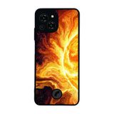 BG AKSESUAR Reeder S23 Pro Max ile Uyumlu Güneş Tasarımlı Glossy Premium Kılıf, Sarı