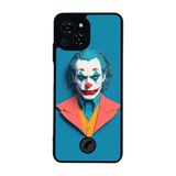 BG AKSESUAR Reeder S23 Pro Max ile Uyumlu Joker Tasarımlı Glossy Premium Kılıf, Mavi
