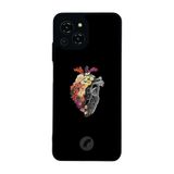 BG AKSESUAR Reeder S23 Pro Max ile Uyumlu Kalp Love Tasarımlı Glossy Premium Kılıf, Siyah