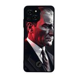 BG AKSESUAR Reeder S23 Pro Max ile Uyumlu Mustafa Kemal Atatürk Tasarımlı Glossy Premium Kılıf