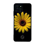 BG AKSESUAR Reeder S23 Pro Max ile Uyumlu Papatya Tasarımlı Glossy Premium Kılıf, Siyah