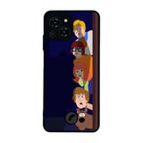 BG AKSESUAR Reeder S23 Pro Max ile Uyumlu Scooby Doo Tasarımlı Glossy Premium Kılıf, Siyah