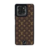 BG AKSESUAR Reeder S71 Uyumlu Kılıf, LouisVuitton Desenli, Mat Siyah, Yumuşak Silikon, Koruyucu, Şok Emici