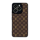 BG AKSESUAR Reeder S919 ile Uyumlu Louis Vuitton Desenli Silikon Kılıf, Siyah, Çiziklere ve Darbelere Karşı Koruma
