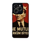 BG AKSESUAR Reeder S919 ile Uyumlu Mustafa Kemal Atatürk Tasarımlı Glossy Premium Kılıf