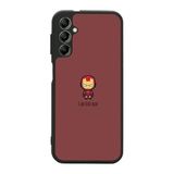 BG AKSESUAR Samsung Galaxy A15 ile Uyumlu Iron Man Baskılı Kılıf, Siyah, Yumuşak Silikon, Koruyucu, Şok Emici