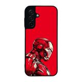 BG AKSESUAR Samsung Galaxy A17 ile Uyumlu Iron Man Baskılı Kılıf, Siyah, Yumuşak Silikon, Şok Emici