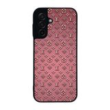 BG AKSESUAR Samsung Galaxy A17 ile Uyumlu LouisVuitton Desenli Kılıf, Siyah, Yumuşak Silikon, Koruyucu, Şok Emici