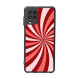 BG AKSESUAR Samsung Galaxy A22 ile Uyumlu Vintage Tasarım Mat Siyah Silikon Kılıf, Şok Emici Koruyucu Kapak