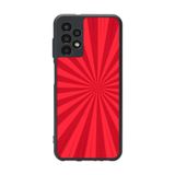 BG AKSESUAR Samsung Galaxy A23 ile Uyumlu Mat Siyah Kılıf, Yumuşak Silikon, Vintage Tasarım, Şok Emici Kapak