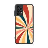 BG AKSESUAR Samsung Galaxy A23 ile Uyumlu Vintage Tasarım Mat Siyah Silikon Kılıf, Şok Emici Koruyucu Kapak