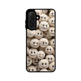 BG AKSESUAR Samsung Galaxy A36 ile Uyumlu Oyuncak Temalı Silikon Kılıf, Mat Siyah, Şok Emici Koruyucu Kapak