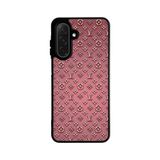 BG AKSESUAR Samsung Galaxy A56 ile Uyumlu Baskılı Silikon Kılıf, LouisVuitton Desen, Siyah, A++ Kalite Koruma