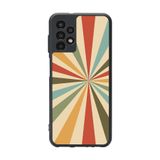 BG AKSESUAR Samsung Galaxy A72 Uyumlu Vintage Tasarımlı Mat Siyah Silikon Kılıf, Şok Emici Koruyucu Kapak