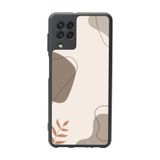 BG AKSESUAR Samsung Galaxy M22 ile Uyumlu Mat Siyah Kılıf, Yumuşak Silikon, Koruyucu, Şok Emici, Nude Colors
