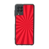 BG AKSESUAR Samsung Galaxy M22 ile Uyumlu Mat Siyah Kılıf, Yumuşak Silikon, Koruyucu, Şok Emici, Vintage Tasarım