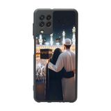 BG AKSESUAR Samsung Galaxy M22 ile Uyumlu Mat Siyah Kılıf, Yumuşak Silikon, Koruyucu, Şok Emici