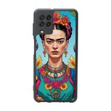 BG AKSESUAR Samsung Galaxy M22 Uyumlu Mat Siyah Kılıf, PopArt Tasarım, Yumuşak Silikon, Şok Emici
