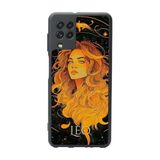 BG AKSESUAR Samsung Galaxy M22 Uyumlu Mat Siyah Kılıf, Yumuşak Silikon, Koruyucu, Şok Emici, Zodiac Tasarım