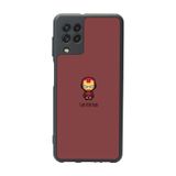 BG AKSESUAR Samsung Galaxy M32 Uyumlu Silikon Kılıf, Iron Man Baskılı, Kırmızı