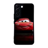 BG AKSESUAR Samsung Galaxy S22 ile Uyumlu Şimsek McQueen Tasarımlı Glossy Premium Kılıf
