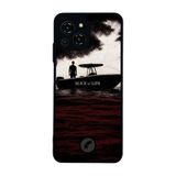 BG AKSESUAR Samsung Galaxy S23 Pro Max ile Uyumlu DeReeder S23 Pro Maxter Tasarımlı Glossy Premium Kılıf, Siyah