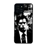 BG AKSESUAR Samsung Galaxy S23 Pro Max ile Uyumlu Dexter Tasarımlı Glossy Premium Kılıf, Siyah