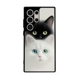 BG AKSESUAR Samsung Galaxy S24 Ultra Uyumlu Kedi Figürü Temalı Silikon Kılıf, Yumuşak, Koruyucu, Şok Emici