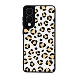 BG AKSESUAR Samsung Galaxy S25 Edge Uyumlu Kılıf, Leopar Desenli, Yumuşak Silikon, Koruyucu, Şok Emici Kapak