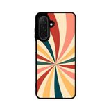 BG AKSESUAR Samsung Galaxy S25 ile Uyumlu Baskılı Telefon Kılıfı, Vintage Retro Desen, Siyah, Mat, Yumuşak Silikon, Koruyucu, Şok Emici