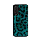 BG AKSESUAR Samsung Galaxy S25 Plus ile Uyumlu Leopar Desenli Siyah Silikon Kılıf, Şok Emici Koruyucu Kapak
