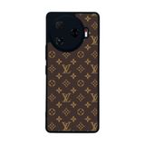 BG AKSESUAR Tecno Camon 30 Pro ile Uyumlu Kılıf, Louis Vuitton Desenli, Siyah, Yumuşak Silikon, Koruyucu, Şok Emici